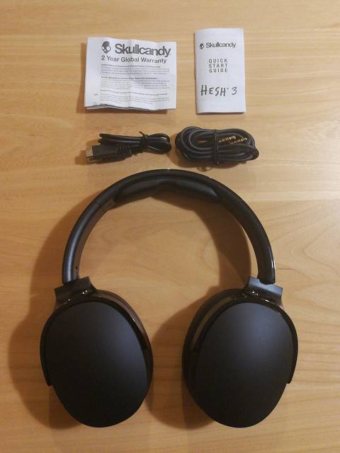 Skullcandy Hesh 3 内容物の画像