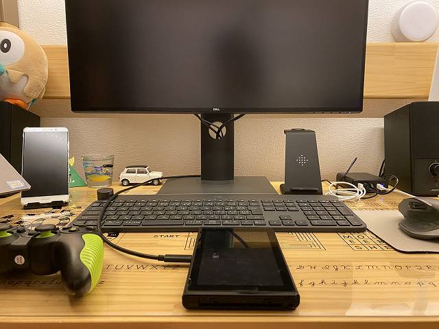 DELL U2720QM に Nintendo Switchを接続してみた画像