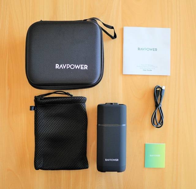 『RAVPower RP-PB054Pro』の付属品一覧の画像