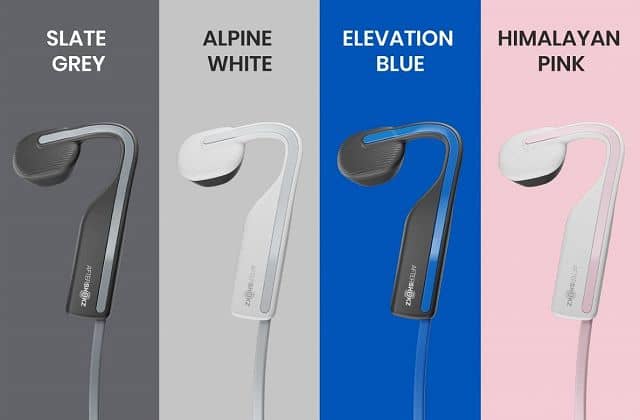 AfterShokz OpenMove のカラーバリエーションは4色