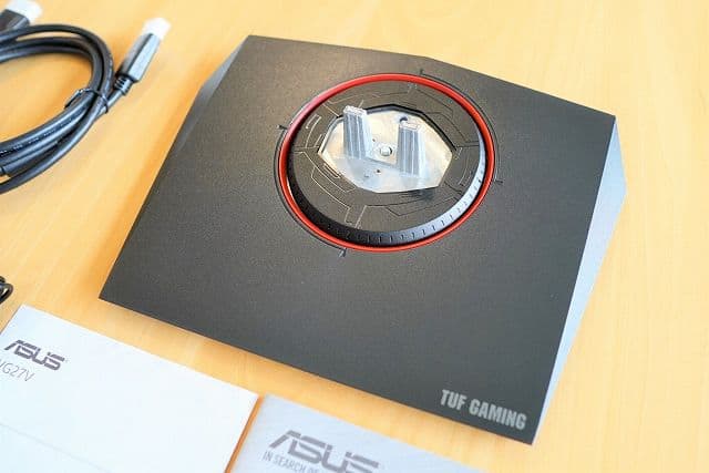 ASUS TUF Gaming VG27VQ のスタンド画像