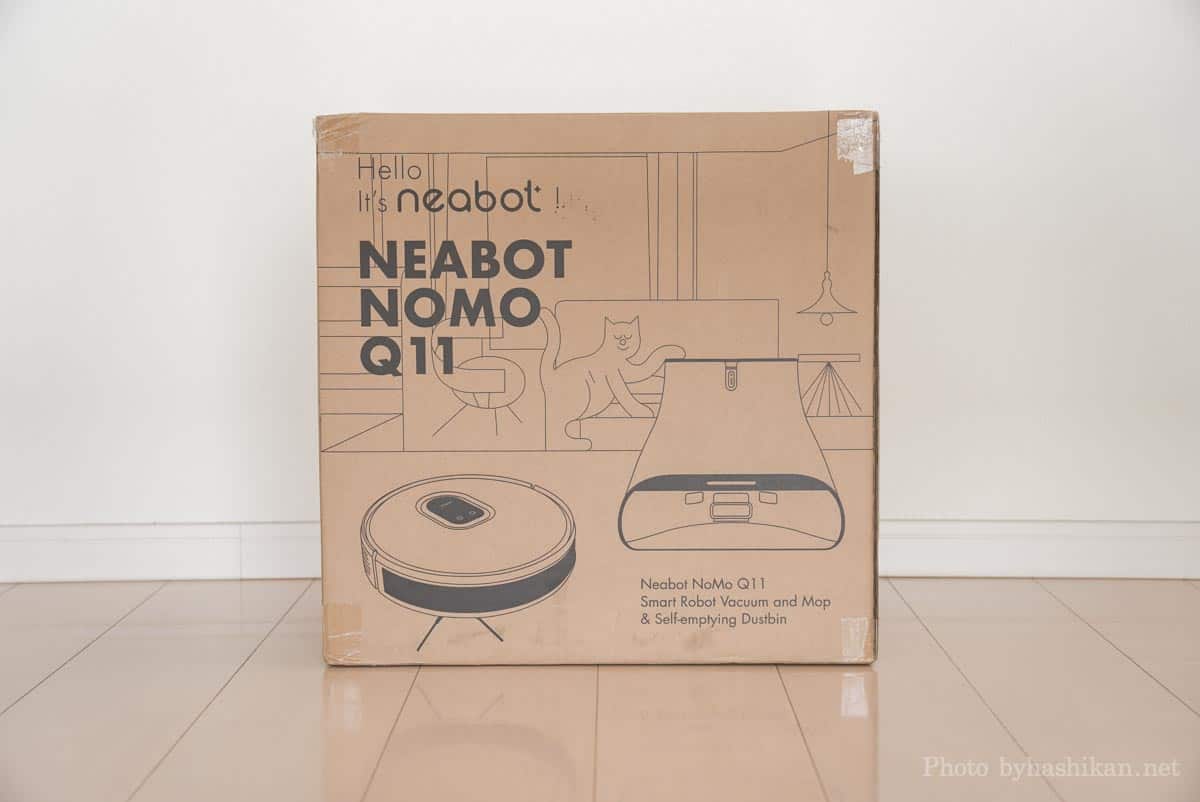 neabot NoMo Q11の外箱画像