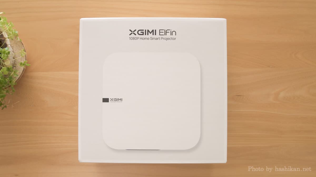 XGIMI Elfin の外箱画像