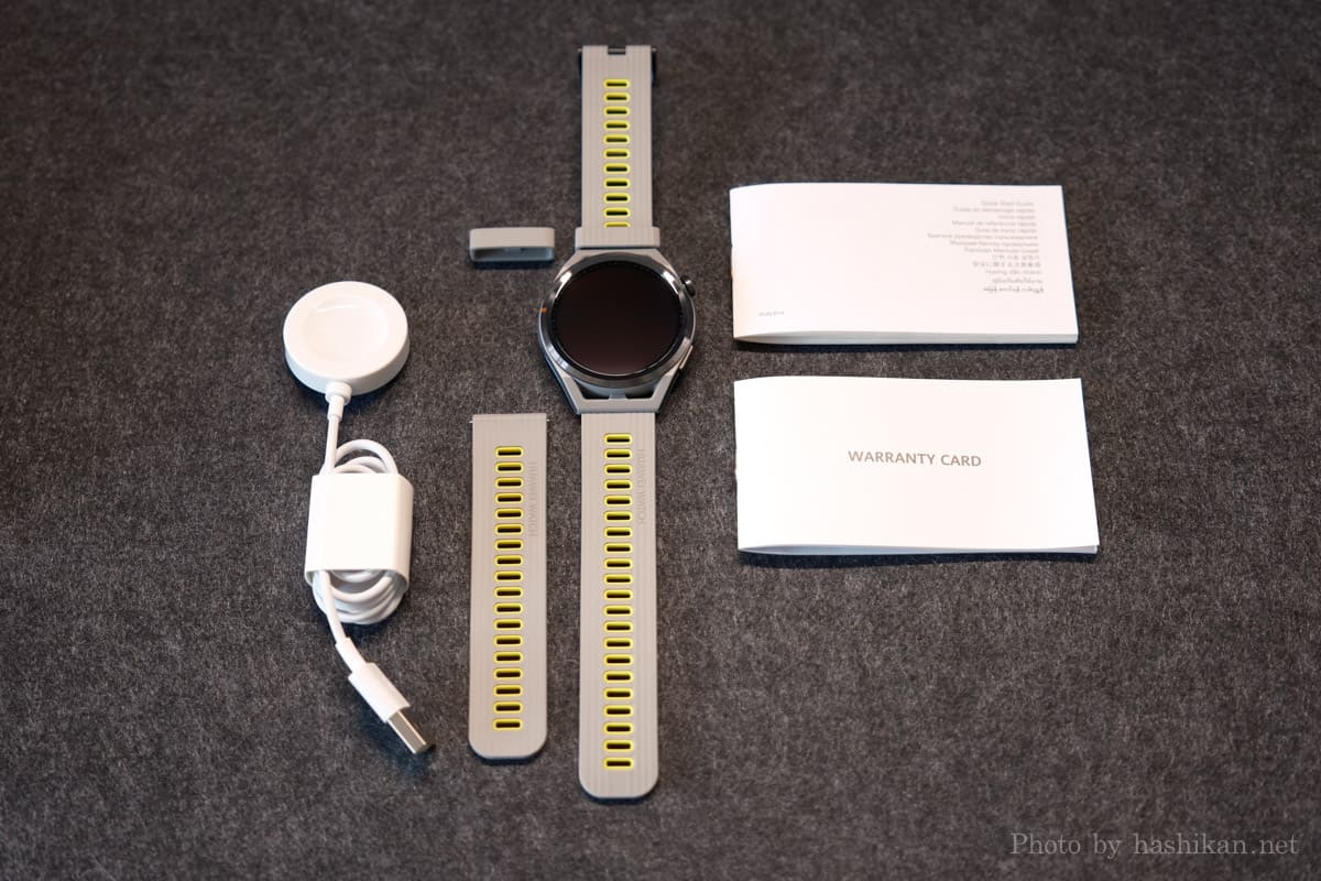 HUAWEI Watch GT Runner の付属品一覧