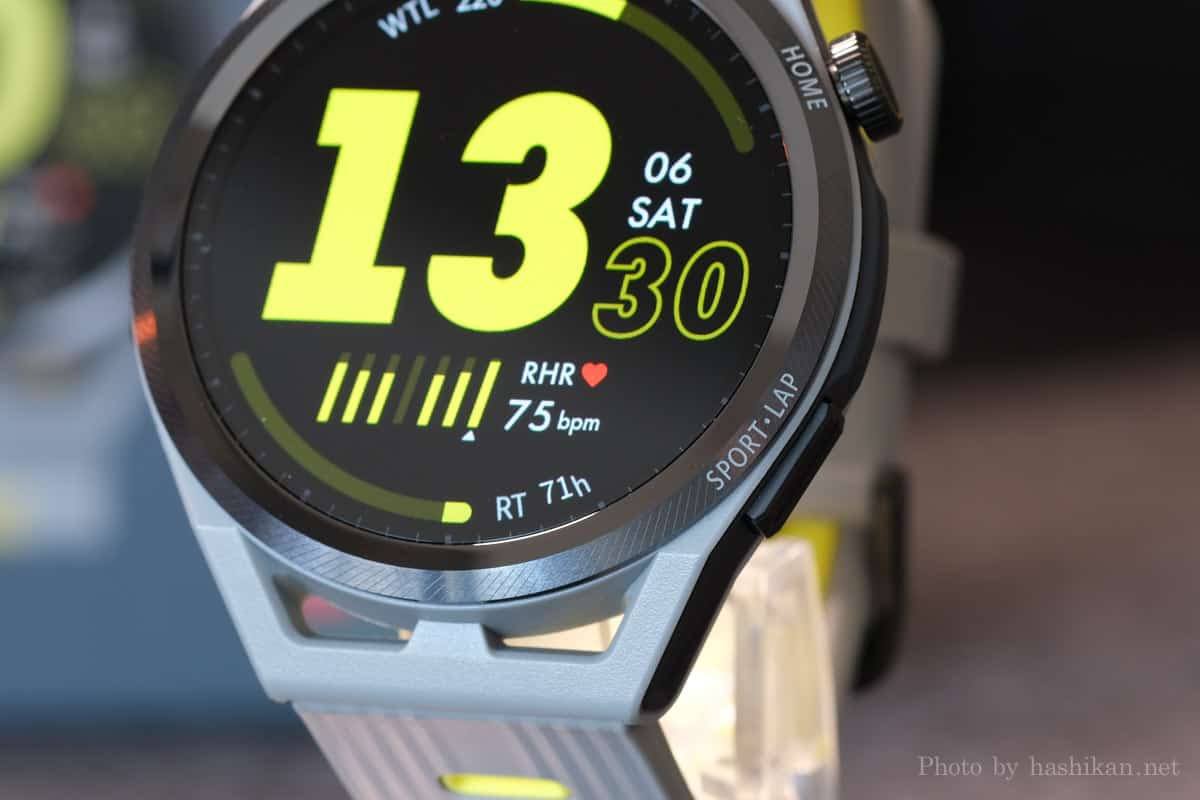 HUAWEI Watch GT Runner 高級感のある外観