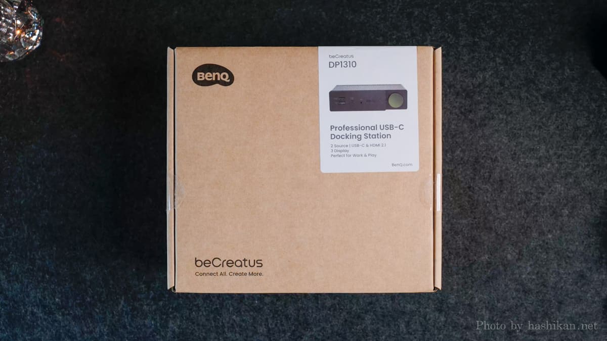 BenQ beCreatus DP1310 の外箱